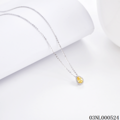 Factory Supply Quality Assurance Sterling Silver 925 jewelry Necklace