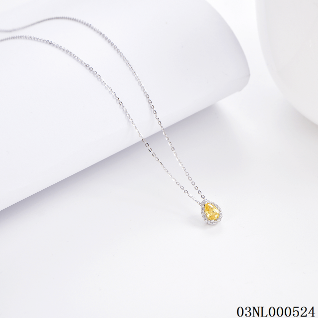 Factory Supply Quality Assurance Sterling Silver 925 jewelry Necklace