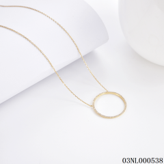 Factory Supply Quality Assurance Sterling Silver 925 jewelry Necklace