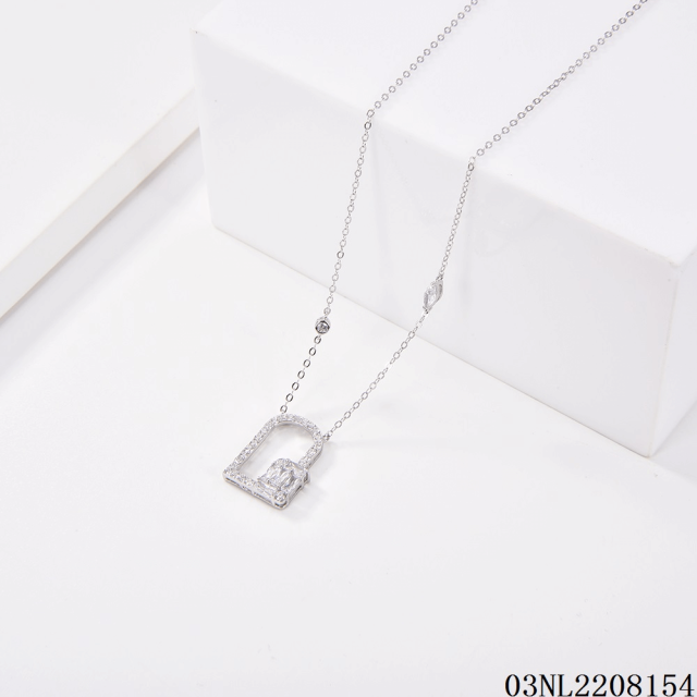 Popular Wholesale Designer Sterling Silver 925 jewelry Necklace
