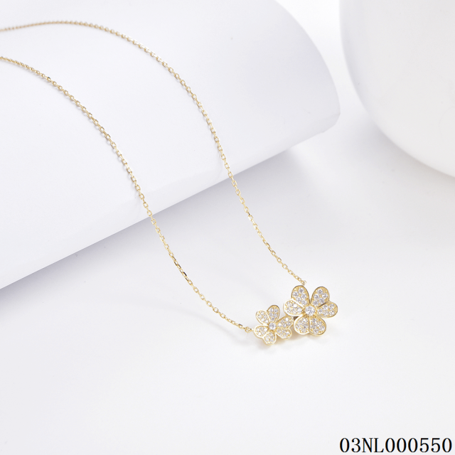 Wholesale Fashion Sterling Silver 925 jewelry Necklace
