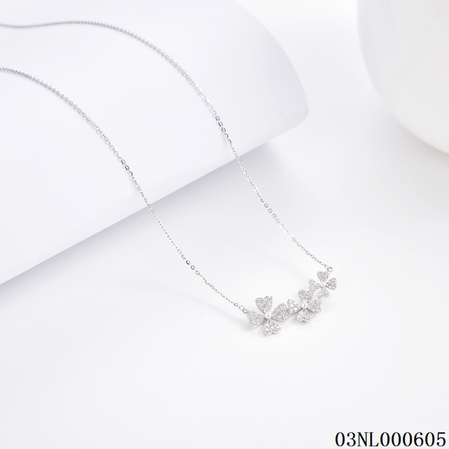 High-quality Fashion Sterling Silver 925 jewelry Necklace
