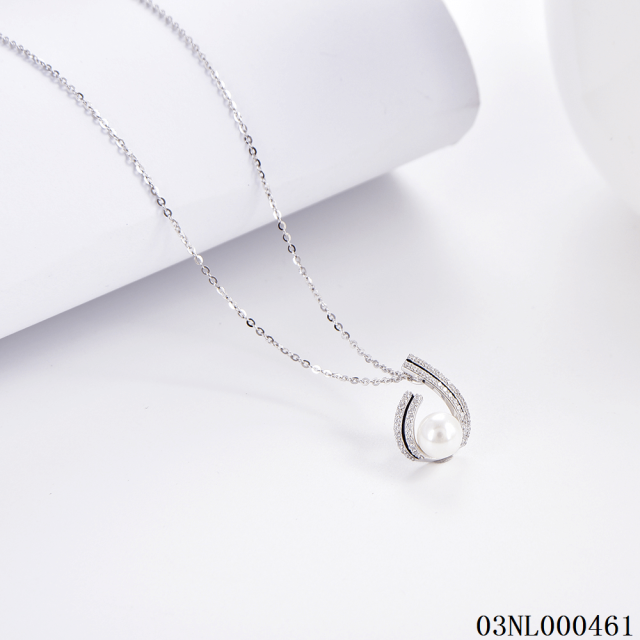 Wholesale Fashion Sterling Silver 925 jewelry Necklace