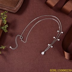 Wholesale Fashion Sterling Silver 925 jewelry Necklace