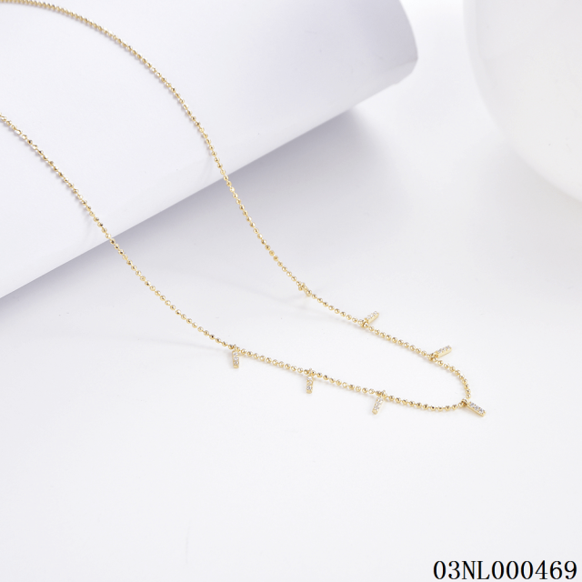 Classic Hot Sale Sterling Silver 925 jewelry Necklace