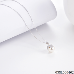 Quality Factory Supply New Design Sterling Silver 925 jewelry Necklace