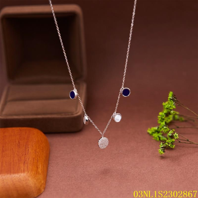 China Wholesale Factory Sterling Silver 925 jewelry Necklace