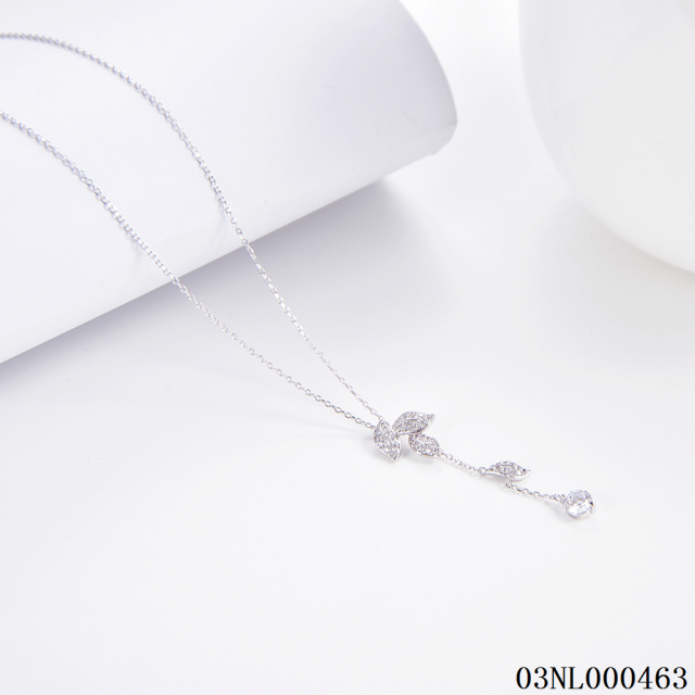 China Wholesale Factory Sterling Silver 925 jewelry Necklace
