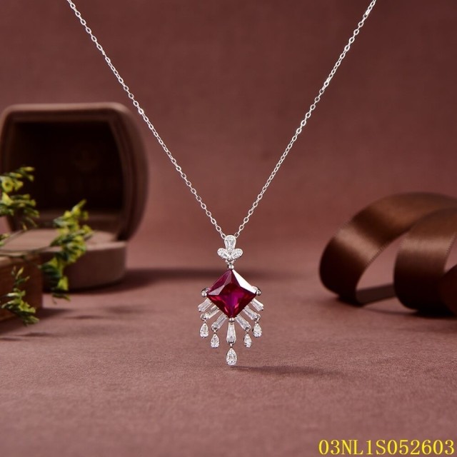 Unique Design Fashion Sterling Silver 925 jewelry Necklace