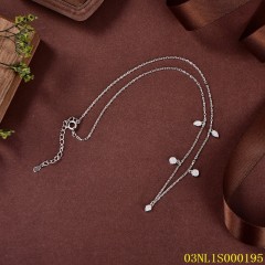 Wholesale Fashion Sterling Silver 925 jewelry Necklace