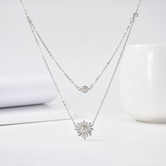 Popular Design Sterling Silver 925 jewelry Necklace