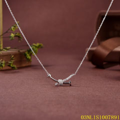 Factory Supply Quality Assurance Sterling Silver 925 jewelry Necklace