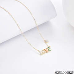 China Wholesale Factory Sterling Silver 925 jewelry Necklace