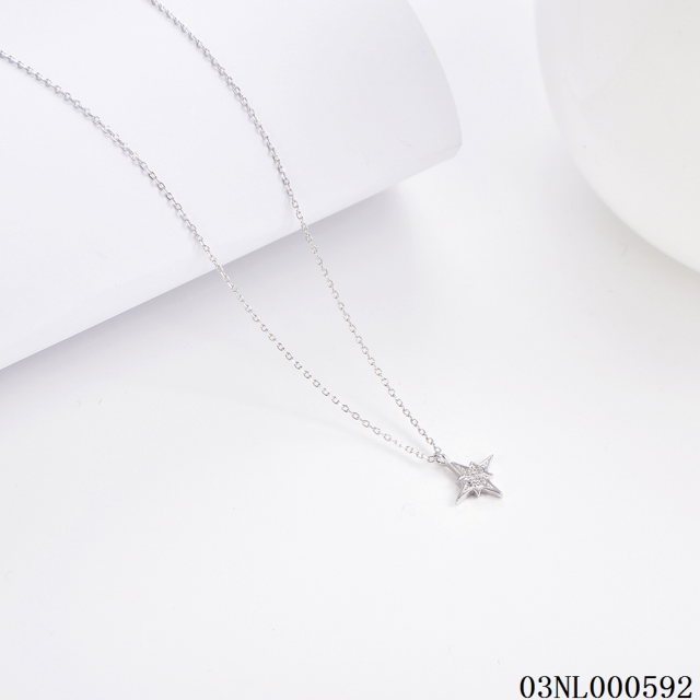 Hot Fashion Sterling Silver 925 jewelry Necklace