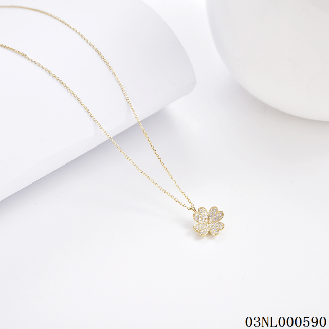 Quality Wholesale Unique Design Sterling Silver 925 jewelry Necklace