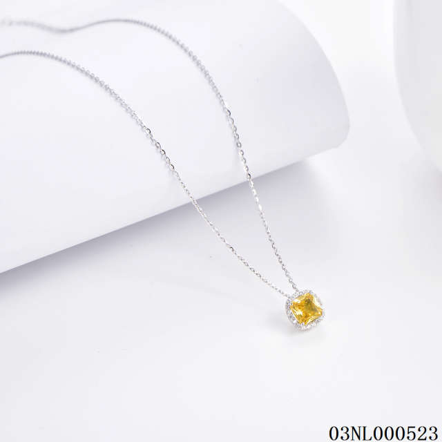 China Wholesale Factory Sterling Silver 925 jewelry Necklace