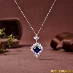 Wholesale Fashion Sterling Silver 925 jewelry Necklace