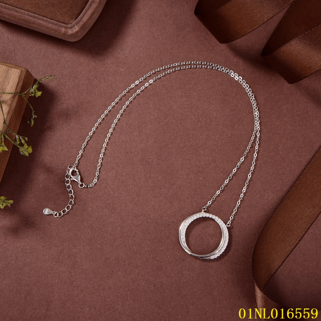 Popular Design Sterling Silver 925 jewelry Necklace