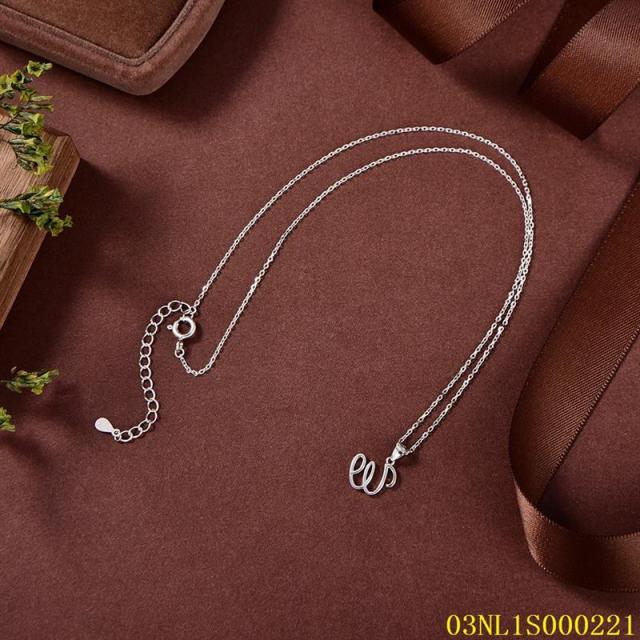 Classic Hot Sale Sterling Silver 925 jewelry Necklace