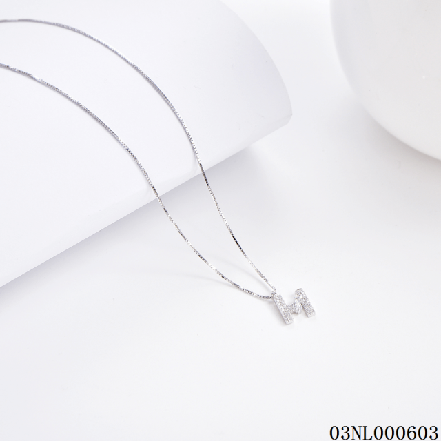 Wholesale Fashion Sterling Silver 925 jewelry Necklace