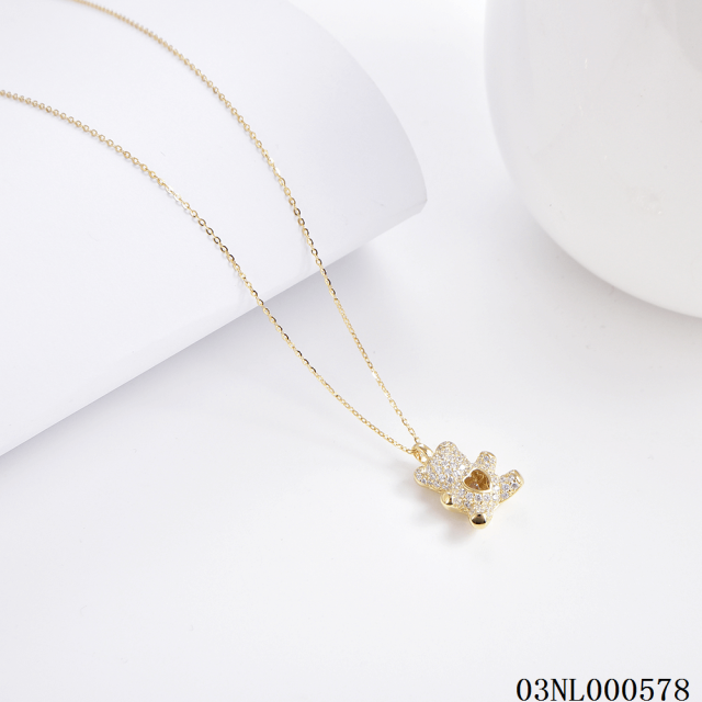 Popular Design Sterling Silver 925 jewelry Necklace