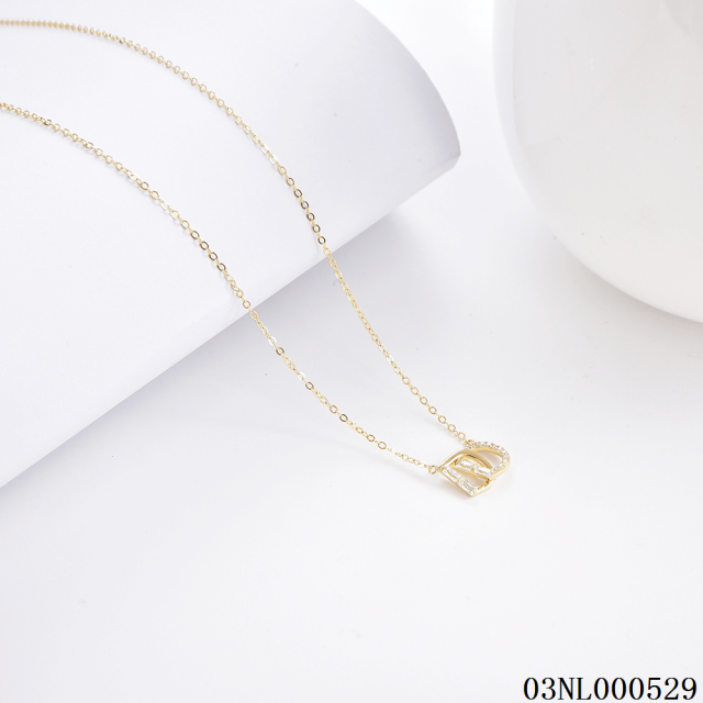 China Wholesale Factory Sterling Silver 925 jewelry Necklace