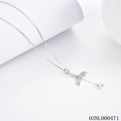 Wholesale High End Quality Sterling Silver 925 jewelry Necklace