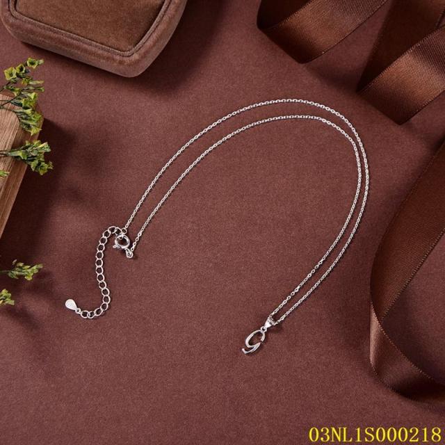 Classic Hot Sale Sterling Silver 925 jewelry Necklace