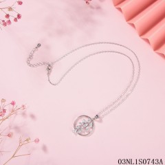 Factory Supply Quality Assurance Sterling Silver 925 jewelry Necklace