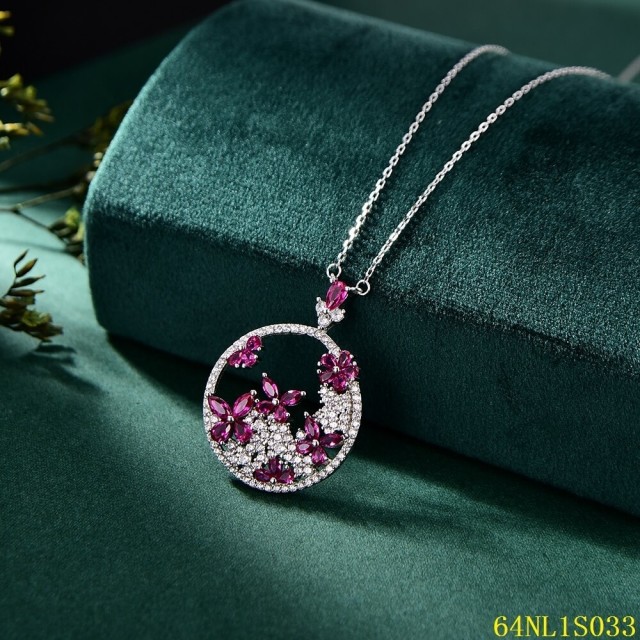 Hot Style Wholesale Sterling Silver 925 jewelry Necklace