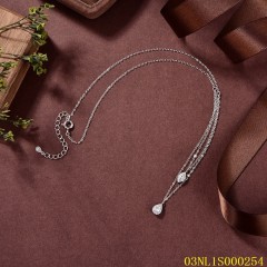 China Wholesale Factory Sterling Silver 925 jewelry Necklace