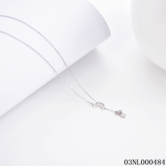 Hot Style Wholesale Sterling Silver 925 jewelry Necklace