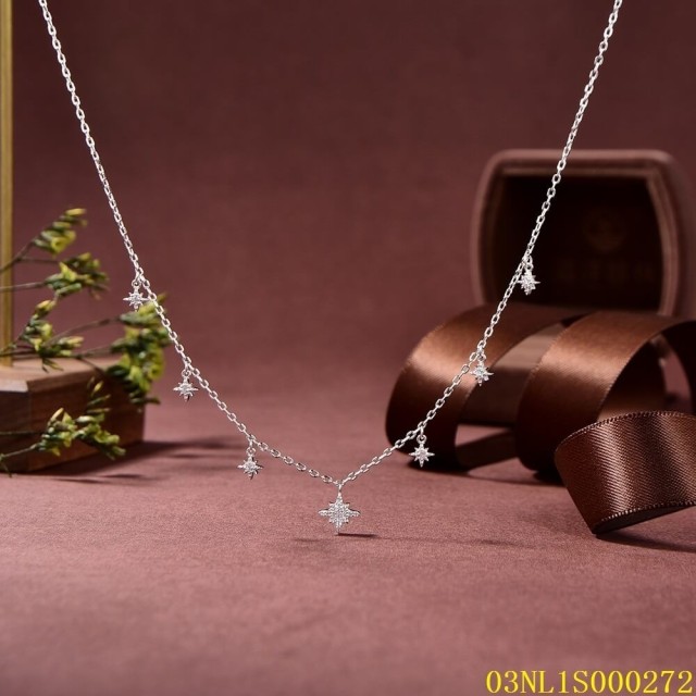 Unique Design Fashion Sterling Silver 925 jewelry Necklace