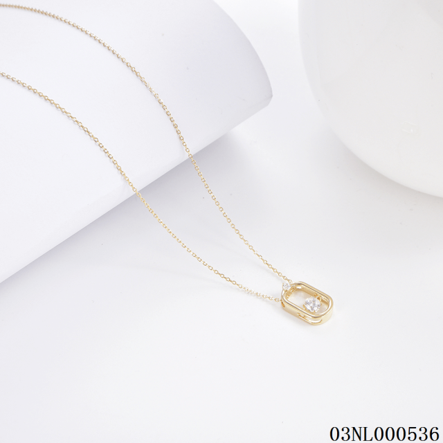 Wholesale High End Quality Sterling Silver 925 jewelry Necklace