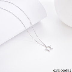 Unique Design Fashion Sterling Silver 925 jewelry Necklace