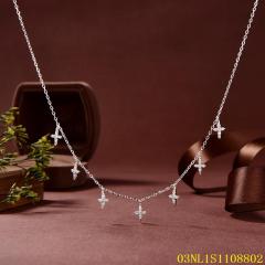 China Wholesale Factory Sterling Silver 925 jewelry Necklace