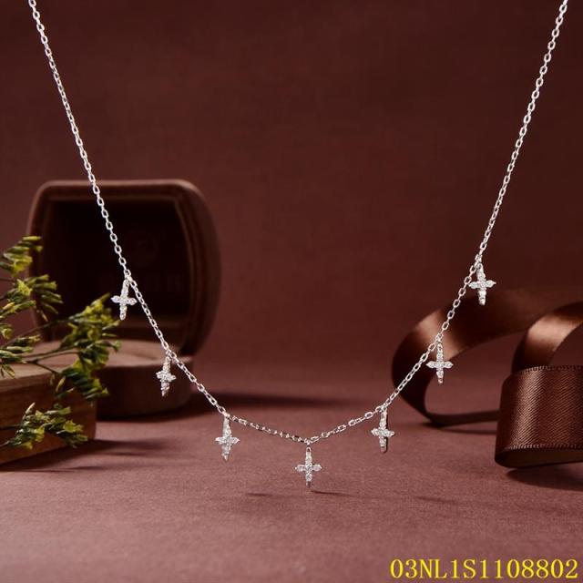 China Wholesale Factory Sterling Silver 925 jewelry Necklace