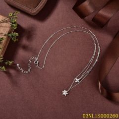 China Wholesale Factory Sterling Silver 925 jewelry Necklace