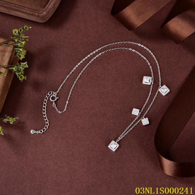 China Wholesale Factory Sterling Silver 925 jewelry Necklace