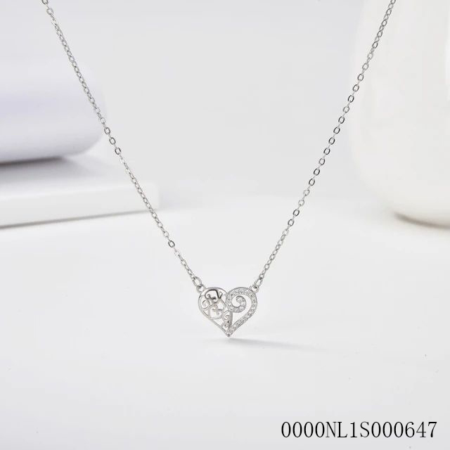 China Wholesale Factory Sterling Silver 925 jewelry Necklace