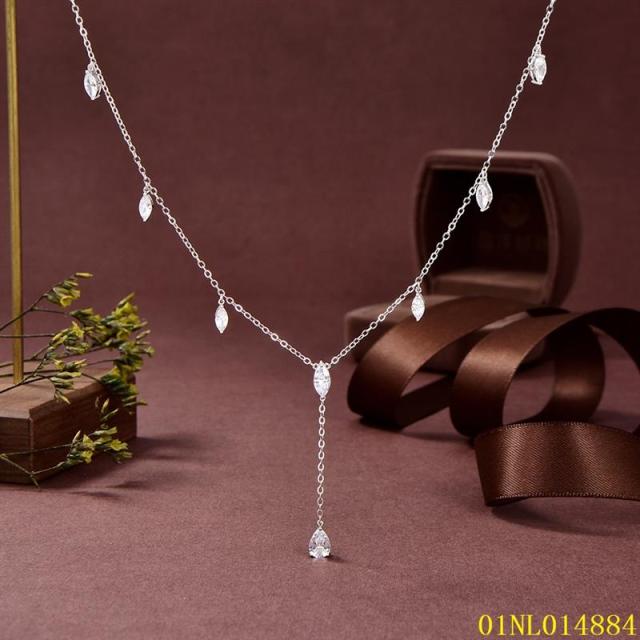 China Wholesale Factory Sterling Silver 925 jewelry Necklace