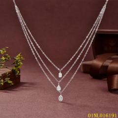 China Wholesale Factory Sterling Silver 925 jewelry Necklace