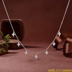China Wholesale Factory Sterling Silver 925 jewelry Necklace