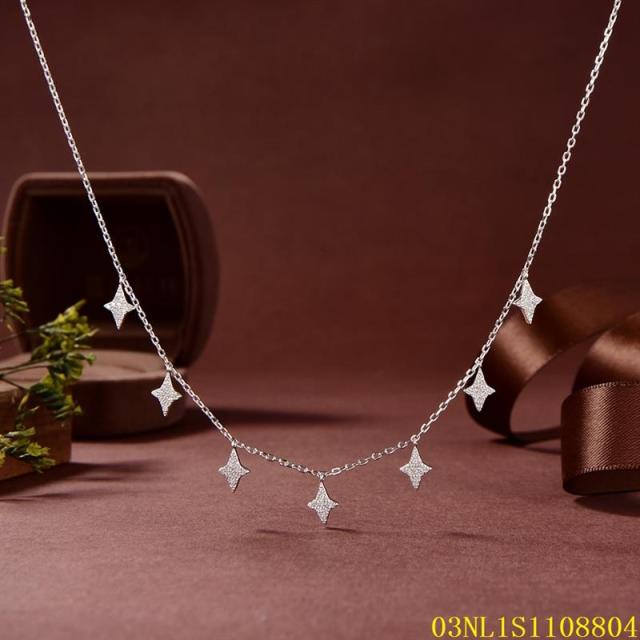 China Wholesale Factory Sterling Silver 925 jewelry Necklace