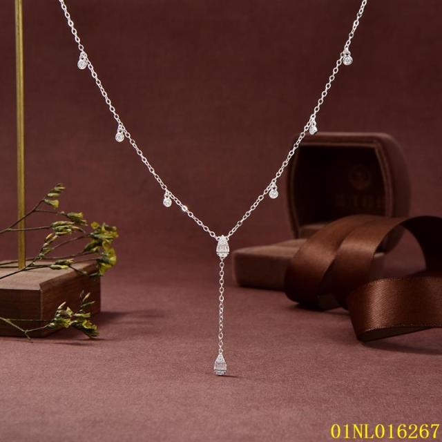 China Wholesale Factory Sterling Silver 925 jewelry Necklace
