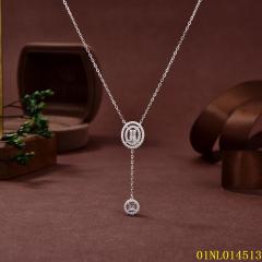 China Wholesale Factory Sterling Silver 925 jewelry Necklace