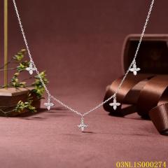 China Wholesale Factory Sterling Silver 925 jewelry Necklace