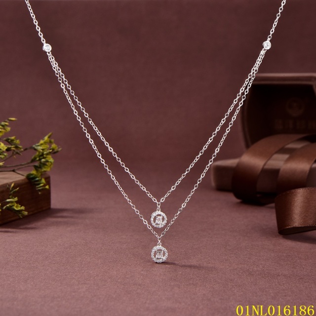 China Wholesale Factory Sterling Silver 925 jewelry Necklace