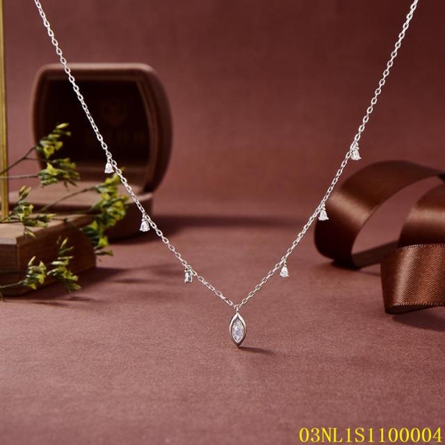 China Wholesale Factory Sterling Silver 925 jewelry Necklace