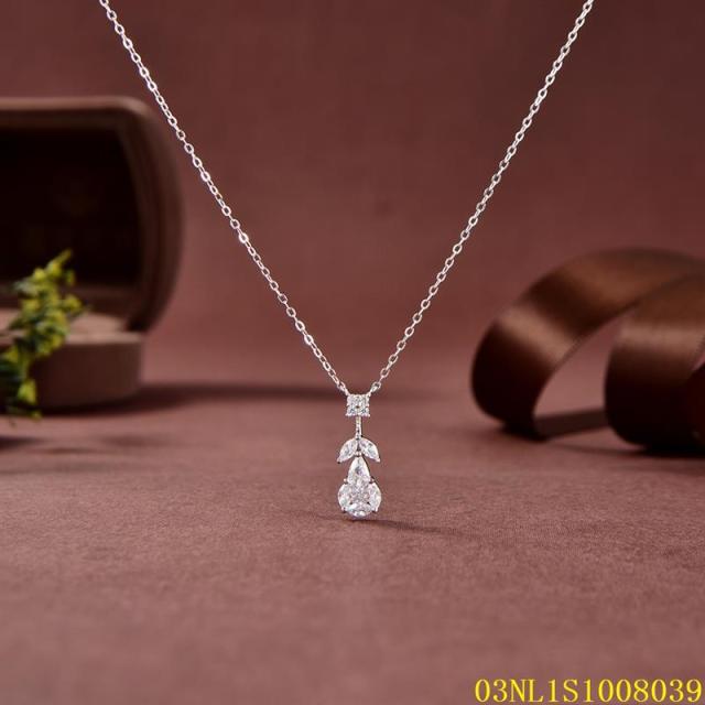 China Wholesale Factory Sterling Silver 925 jewelry Necklace